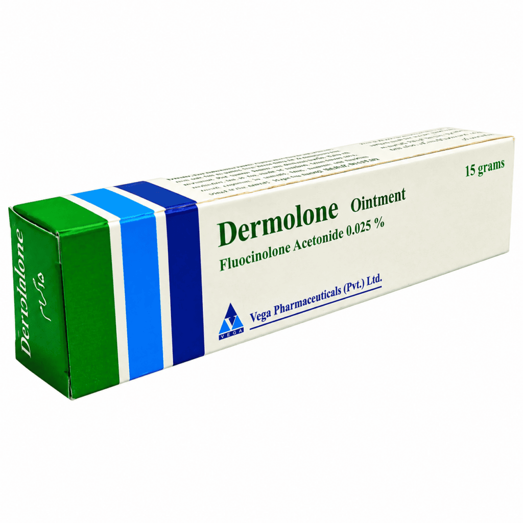 Dermolone Ointment product packaging