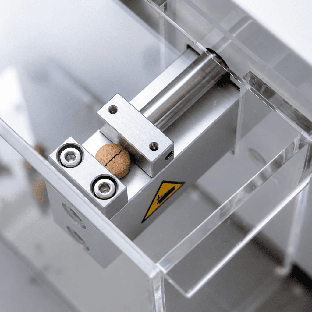 Tablet quality testing equipment used throughout the Vega manufacturing process
