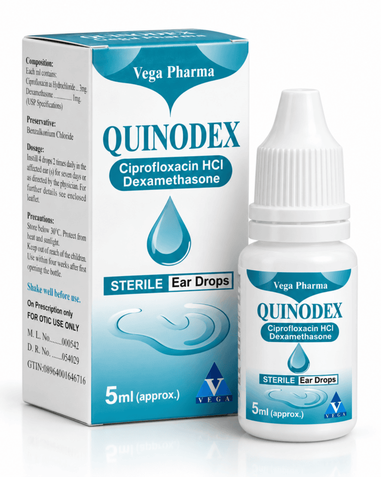 Quinodex Ear Drops