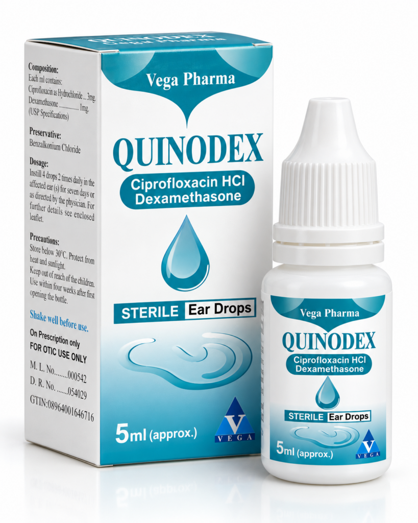 Quinodex Ear Drops